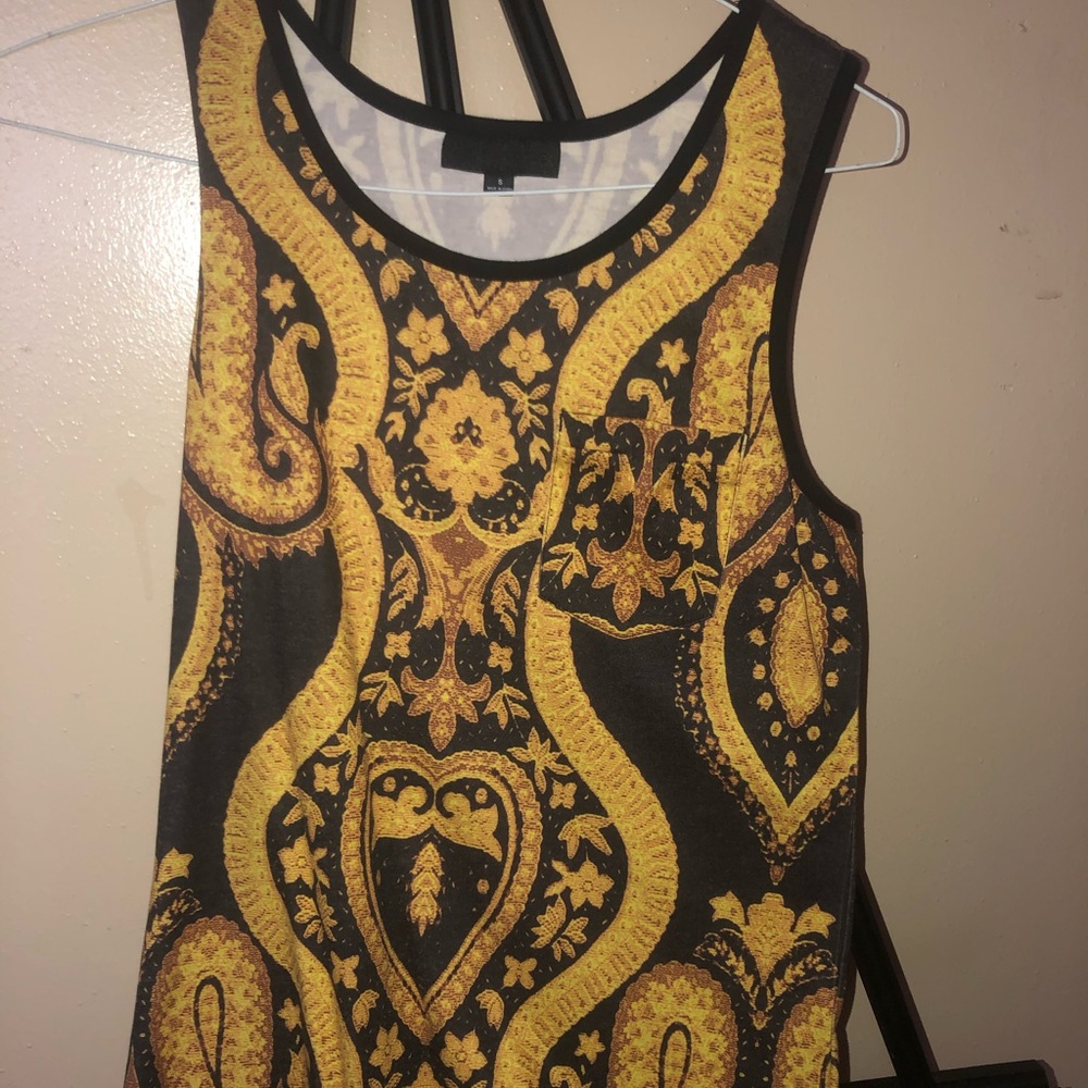Men’s gold tank top